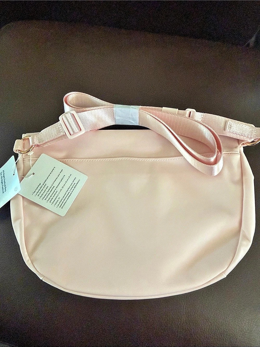lululemon All Night Festival Bag 5L Crossbody Pink - Picture 3 of 7